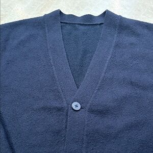 Men’s Lululemon merino wool-blend cardigan.